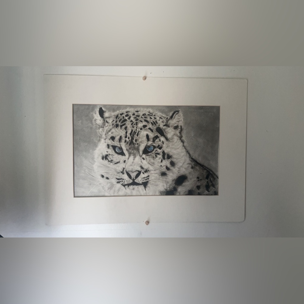 {Snow Leopard Wall Art} By: Isaiah Mulero
